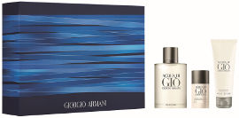 GIORGIO ARMANI Acqua Di Gio סט א.ד.ט + אפטר שייב + דאודורנט סטיק לגבר