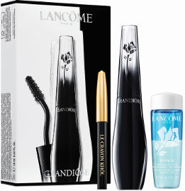 LANCOME GRANDIOSE מארז מסקרה + עפרון עיניים + ניקוי פנים