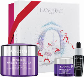 LANCOME RENERGIE MULTI-LIFT ULTRA סט קרם יום + קרם לילה + סרום