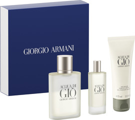 GIORGIO ARMANI ACQUA DI GIO סט א.ד.ט + א.ד.ט + ג'ל רחצה לגבר