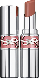 YVES SAINT LAURENT LOVESHINE שפתון בגימור מבריק עם לחות בגוון - 201 ROSEWOOD BLUSH