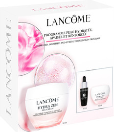 LANCOME HYDRA ZEN סט קרם לחות + ג'ל לחות + סרום