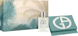 GIORGIO ARMANI ACQUA DI GIO סט א.ד.ט לגבר + מגבת חוף