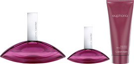 Calvin Klein EUPHORIA סט א.ד.פ + תחליב גוף + א.ד.פ לאשה