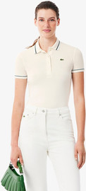 LACOSTE חולצת פולו לקוסט Trim Detail נשים