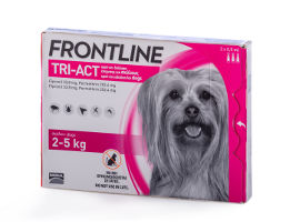 FRONTLINE TRI-ACT לכלבים במשקל 2-5 קג