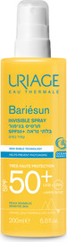 URIAGE באריאסן תרסיס בגימור בלתי נראה +SPF50 להגנה גבוהה מאוד UVA-UVB ואור כחול