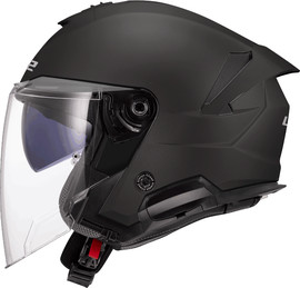 LS2 קסדה פתוחה 3/4 LS2 OF618 VERSO II Matt Black – שחור מט