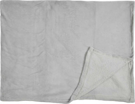 Artos שמיכת כרבולית מיקרופייבר 120X150 בצבע אפור בהיר