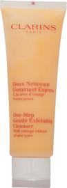 CLARINS ONE STEP EXFOLIATING סבון מקציף וגרגירים לפנים