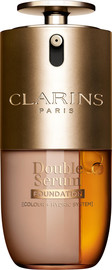 CLARINS DOUBLE SERUM FOUNDATION מייק אפ L4C