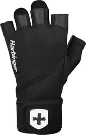 Harbinger כפפות לחדר כושר עם חיזוק לפרק כף היד – PRO WRIST WRAP 2.0 GLOVES