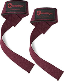 Harbinger רצועות הרמה כותנה לנשים - Women's Padded Cotton Lifting Straps