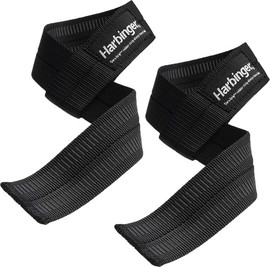 Harbinger רצועות הרמה עם אחיזה משופרת – HARBINGER BIG GRIP LIFTING STRAPS