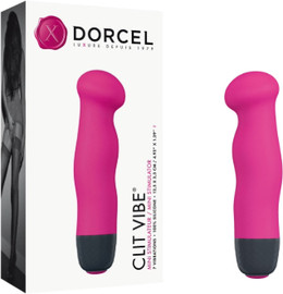 DORCEL שרביט סיליקון עם ראש עגול לגירוי חיצוני ופנימי