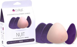 CURVE מארז 2 זוגות רפידות הנקה לילה CURVE