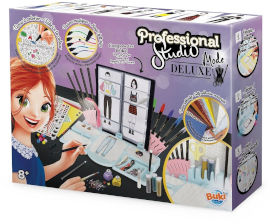Buki France ערכת עיצוב אופנה לילדים Professional Studio DELUXE עם תאורת LED