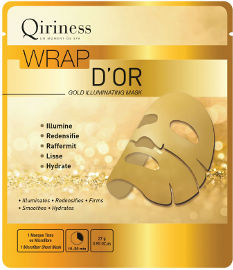 QIRINESS מסכת בד זהב