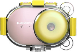 PlaySmart מצלמה עמידה למים ורודה - Agfa
