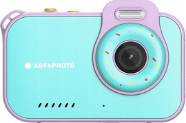 Agfa מצלמה דיגיטלית לילדים עמידה במים AgfaPhoto Realikids Cam Waterproof 2 - צבע תכלת