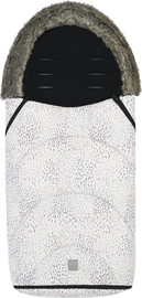 Kikkaboo שק שינה לעגלה TRENDY לבן (Footmuff)