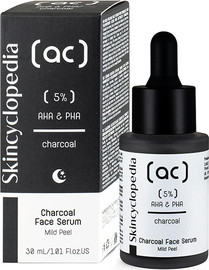 Skincyclopedia סרום פילינג עדין לפנים עם פחפ פעיל 30 מ"ל, לעור רגיל ושומני, משקם  עור פגום ונקבוביות חסומות Mild Peeling Face