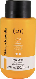 Skincyclopedia תחליף גוף עם קומפלקס מבהיר, תחליב מעניק לעור מראה גוון זוהר, תחליב משפר את אחידות גוון העור, תחליב לחות וריכוך 300 מ"ל Skincyclopedia CN 5% Vitamin C Body Lotion