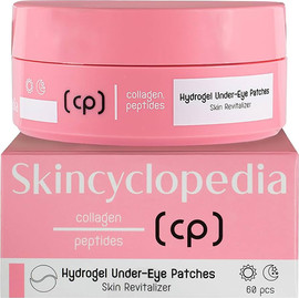 Skincyclopedia רטיות הידרוג’ל לעיניים עם קולגן ופפטידים 60 יחידות Skincyclopedia Hydrogel Under-Eye Patches