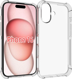 PL כיסוי שקוף חזק לאייפון 16 apple iphone 16