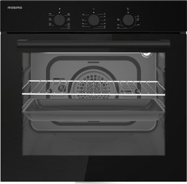 MASIMO תנור בנוי שחור MASIMO כולל טורבו דגםLAV 505B