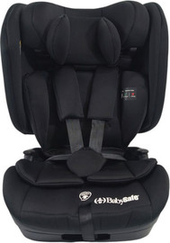 Baby Safe כסא בטיחות מתקפל משולב בוסטר בתקן i-Size דגם EverFit מבית BabySafe  - צבע שחור