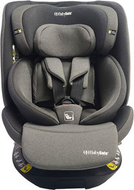 Baby Safe כסא בטיחות משולב בוסטר 360º בתקן i-Size דגם Orbit מבית BabySafe - צבע אפור