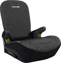 Baby Safe בוסטר הגבהה/גב דגם LYB960 מתאים לילדים במשקל 22-36 ק"ג בתקן I-SIZE מבית BabySafe - צבע אפור כהה