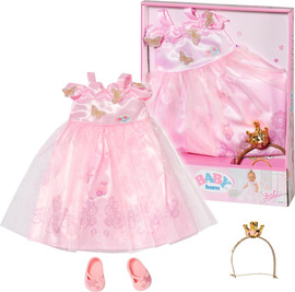 BabyBorn סט נסיכה ביגוד ואביזרים לבובת בייבי-בורן 43 ס"מ