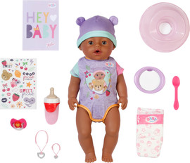BabyBorn בובת תינוקת בייבי בורן 43 ס"מ - אווה