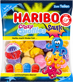 הריבו Haribo Quallies הריבו גומי חמוץ בצורת מדוזות