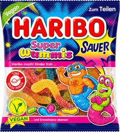 הריבו Haribo wommies sour האריבו תולעים חמוצות