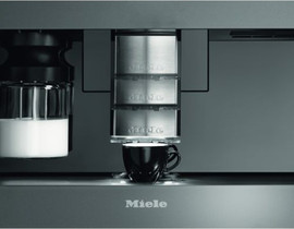 MIELE מכונת קפה בנויה עם מטחנה MIELE מילה דגם CVA 7445 CLST