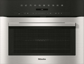 MIELE תנור בנוי משולב מיקרו גובה 45 ס''מ מבית MIELE מילה דגם H7140 BM