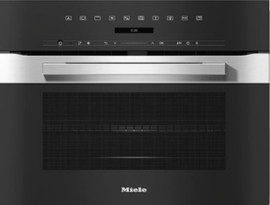 MIELE תנור בנוי משולב מיקרו גובה 45 ס''מ מבית MIELE מילה דגם H7240BM