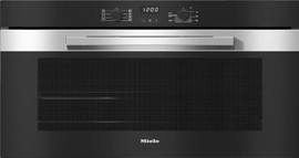 MIELE תנור בנוי 90 ס''מ מבית MIELE מילה דגם H2890BCLST