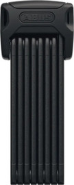 Abus מנעול אופניים מתקפל ארוך בורדו ABUS - Bordo BIG 6000K BLO שחור, רמת הגנה 10/15