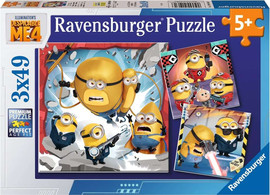 Ravensburger פאזל 3X49 חלקים - Despicable Me מיניונים 4