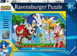 SONIC פאזל 100 חלקים סוניק הקיפוד