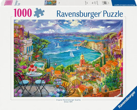 Ravensburger פאזל 1000 חלקים - מראה בסן טרופז - Ravensburger