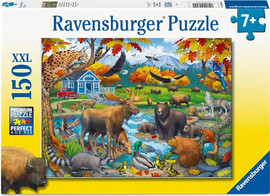 Ravensburger פאזל 150 חלקים - אסיפה בטבע - Ravensburger