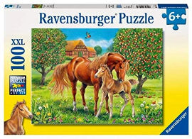 Ravensburger פאזל סוסים בשדה 10577