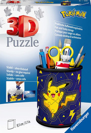 Ravensburger פאזל תלת מימדי 54 חלקים כלי לאחסון כלי כתיבה פוקימון