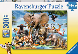 Ravensburger פזל 300 חבורת החיות באפריקה