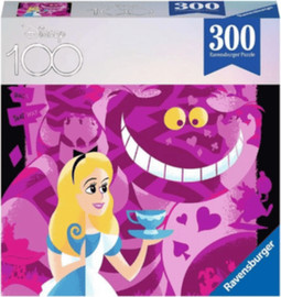 Ravensburger פאזל 300 חלקים 100 שנים לדיסני אליסה בארץ הפלאות